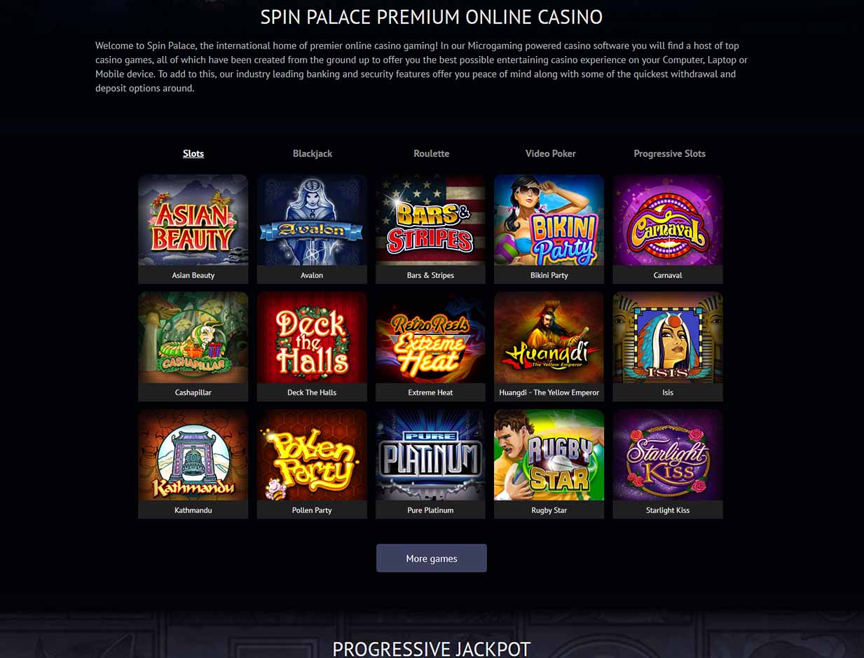 Игровые автоматы на карту spins top casino. Spin Palace Casino. Spin Palace казино. Slots Palace Casino.